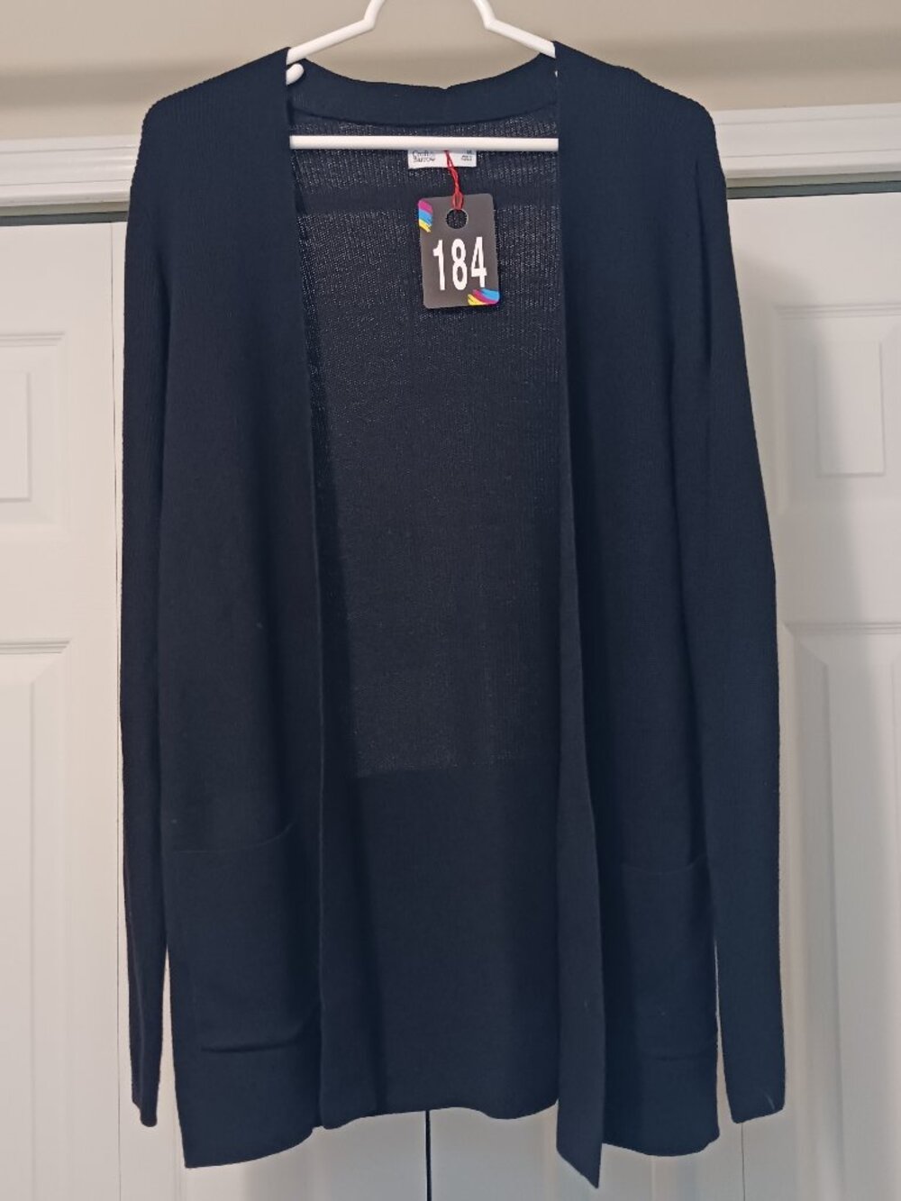 #184 - Croft & Barrow Black Cardigan Size M
